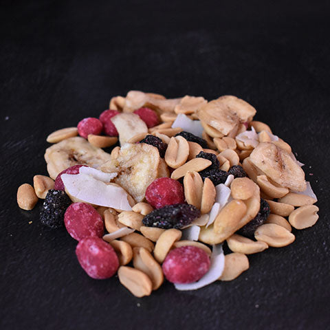 Mix Frutal (Maní, Pasas, Cranberrie, Plátano, Maní Frambuesa Y Coco Laminado)