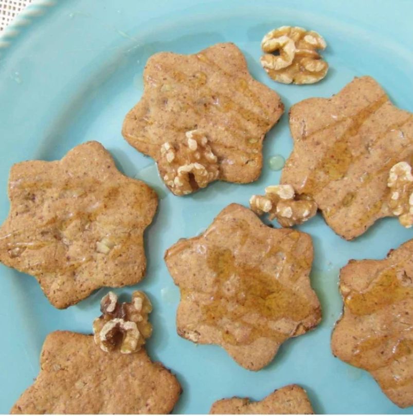 Galletas de Harina de almendras sin azúcar.