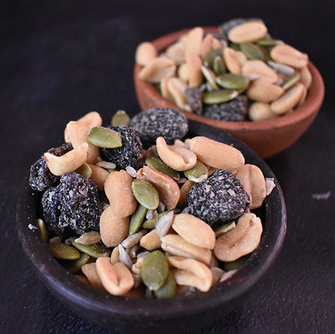 Mix Semillas Antioxidantes (Maní, Pasas, Cranberries, Pepas de Zapallo, Maravillas y Almendras)