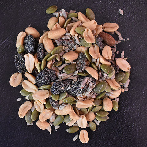 Mix Semillas Antioxidantes (Maní, Pasas, Cranberries, Pepas de Zapallo, Maravillas y Almendras)